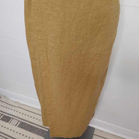 IENA LA BOUCLE Cotton Linen Cloth Wrap Dress Size 36 - Picture 4 of 13